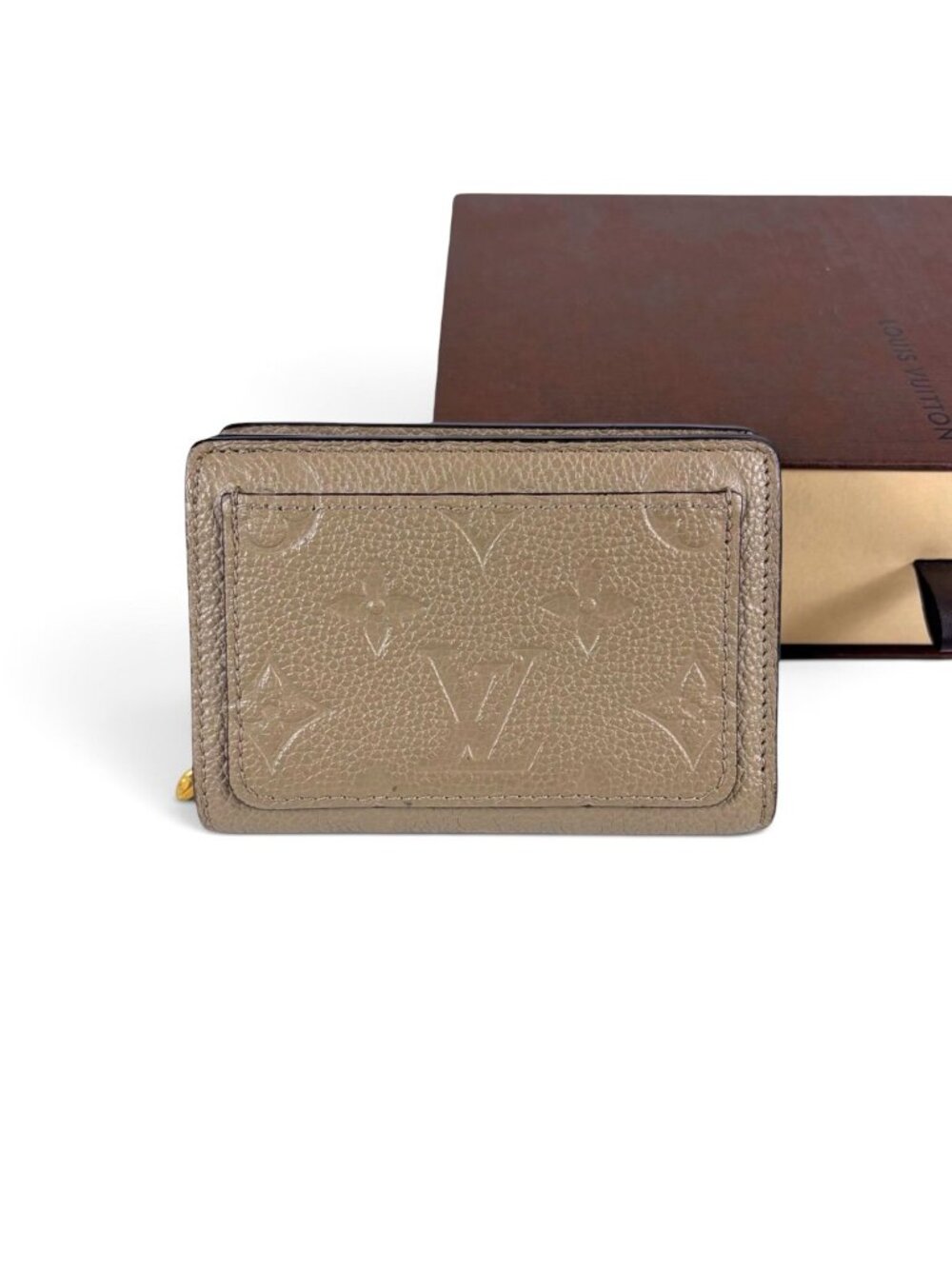 Louis Vuitton Clea Wallet Monogram Empreinte Portefeuille Clair Bifold